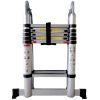 Telescopic Ladder - Double Sided Soft Close with stabilising leg