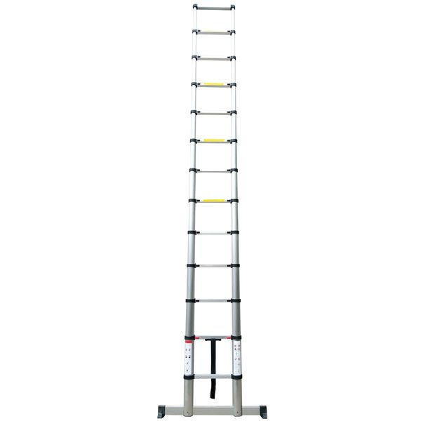 Telescopic Ladder Soft Close with stabilising leg